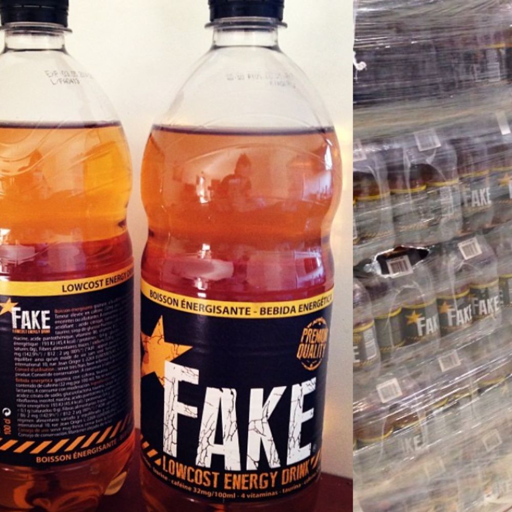fake energy drink